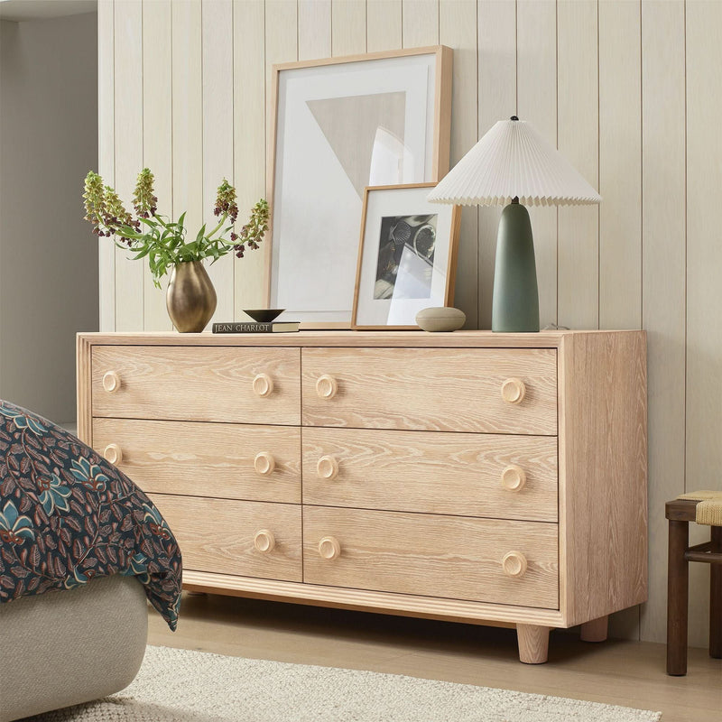 Texxie  6-Drawer Dresser - Craft Decor