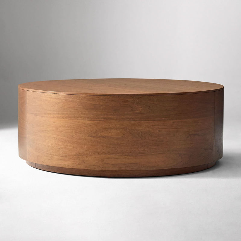 Apiker Volume Round Drum Coffee Table  - Craft Decor
