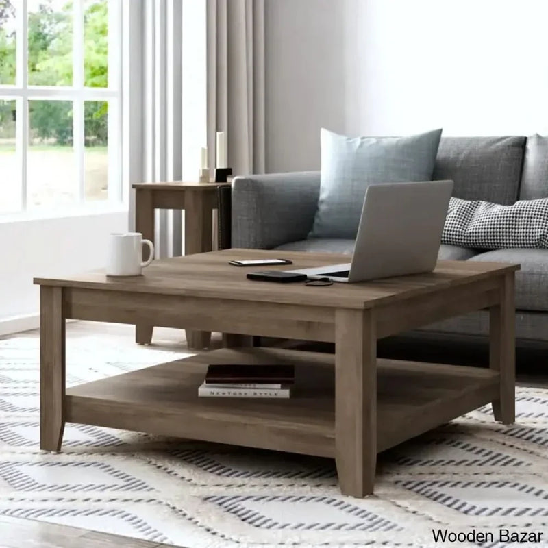 Weddel Basilico Coffee and Center Table with Storage