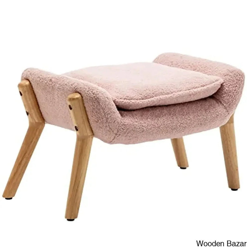 Wing chair with ottoman and ultimate price that only option to buy instatly.