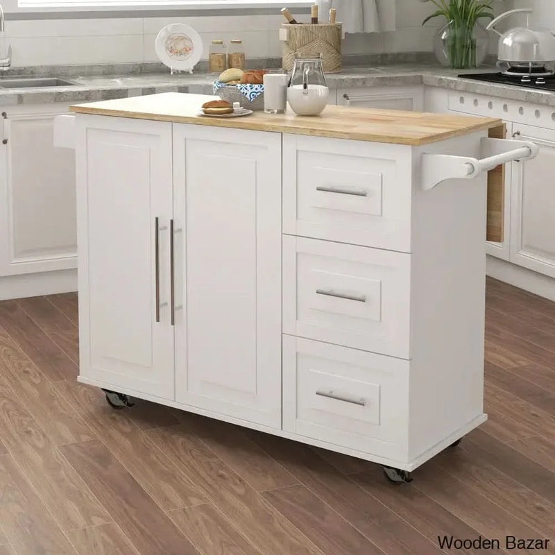 Wood Kitchen Cart Kitchen trolley cart cabinet kitchen island with storage