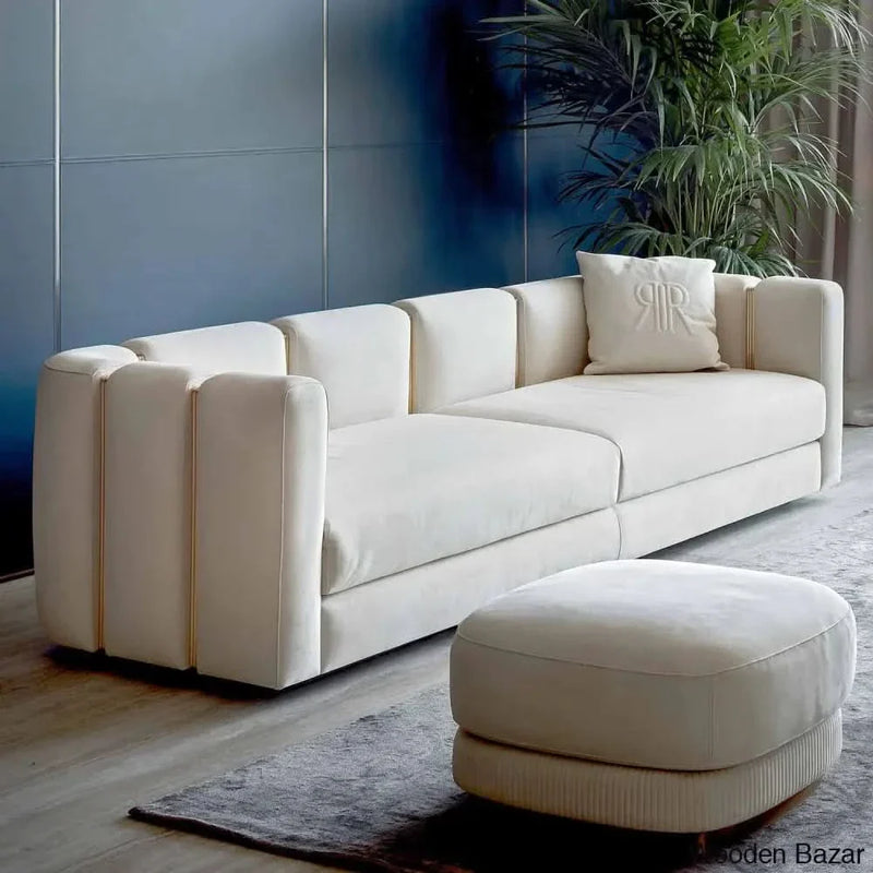 Wooden Bazar Club Sofa