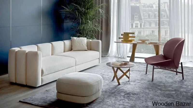 Wooden Bazar Club Sofa
