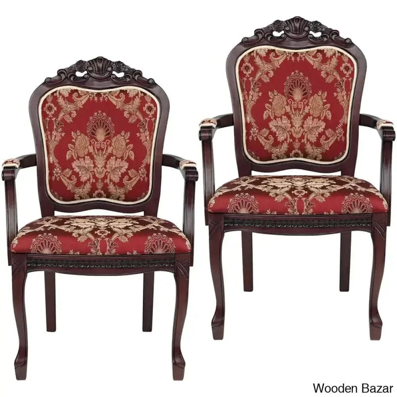 Craft Decor Crown Hill 25.5'' Wide Armchair (Set of 2)