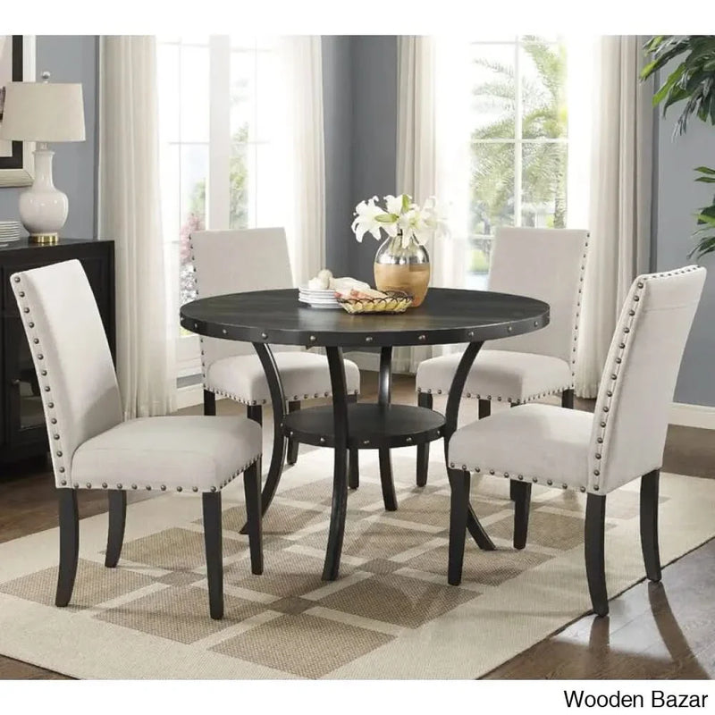 Craft Decor Dining chairs wooden with best round table the best for your kitchen .