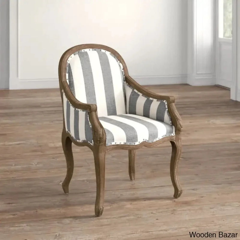 Craft Decor Fleur 25.2'' Wide Linen Armchair
