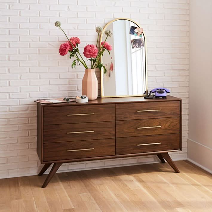 Selik Wright 6-Drawer Dresser - Craft Decor