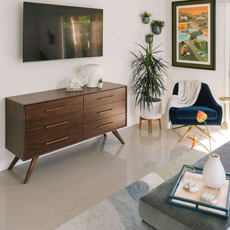 Selik Wright 6-Drawer Dresser - Craft Decor