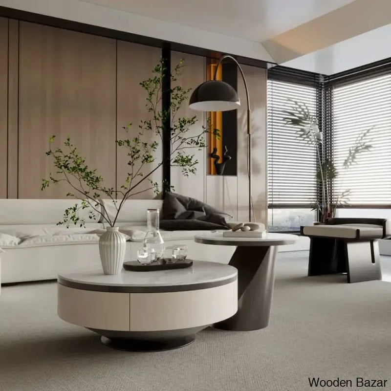 Wyclef Modern ( Set of 2 )  Coffee Table and center table - Craft Decor