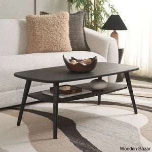 Yashon Coffee And Center Table - Craft Decor Black