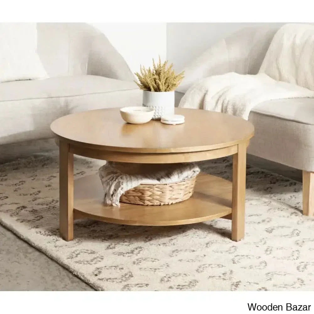Yeezi Modern Coffee And Center Table - Craft Decor Natural