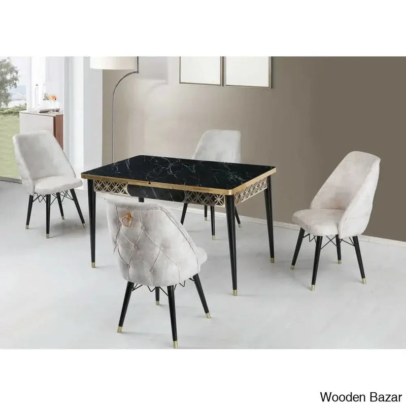 Yoker New 6 Seater Extendable Dining Set | Home furniture 2024